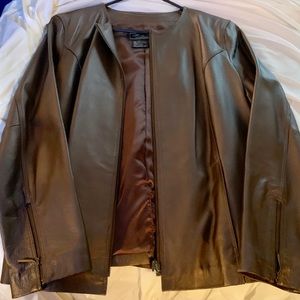 Leather jacket